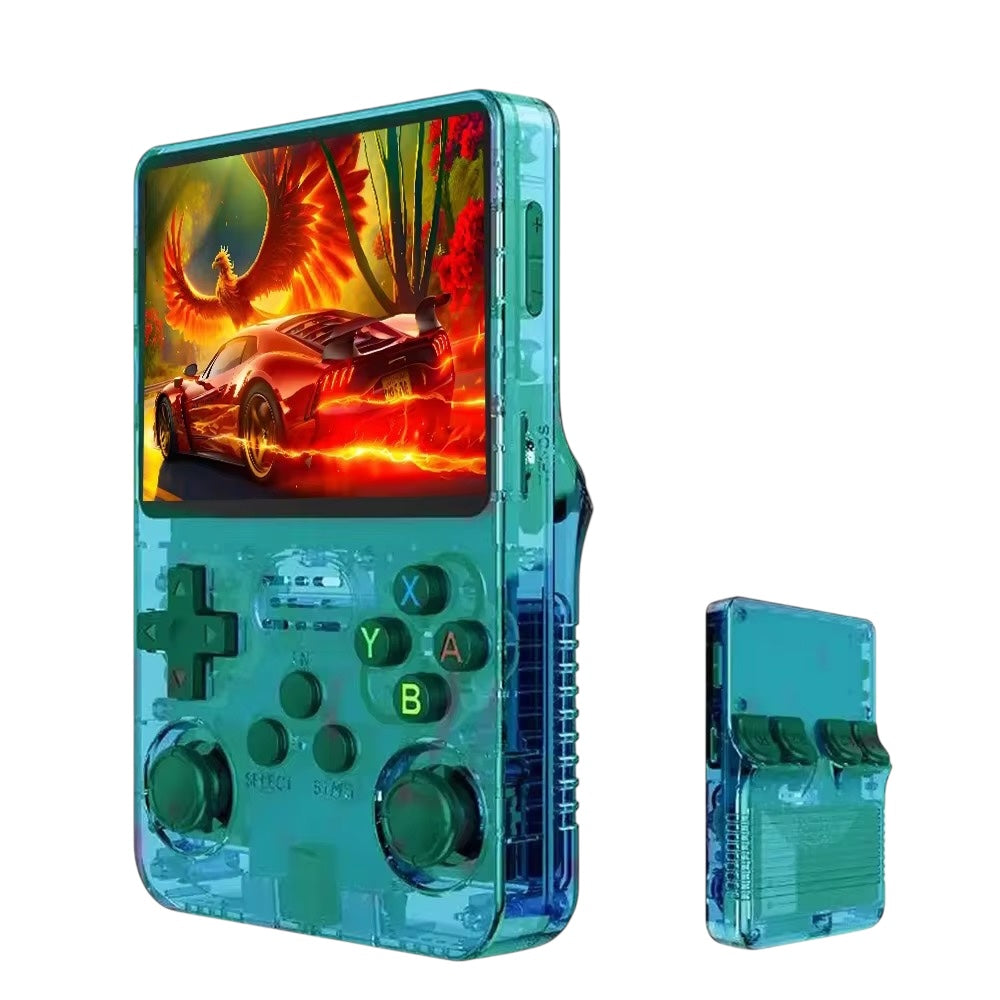 R36S consola portatil retro premium 27 sistemas 15,210 juegos N64, PS1, PSP, SNES, SEGA