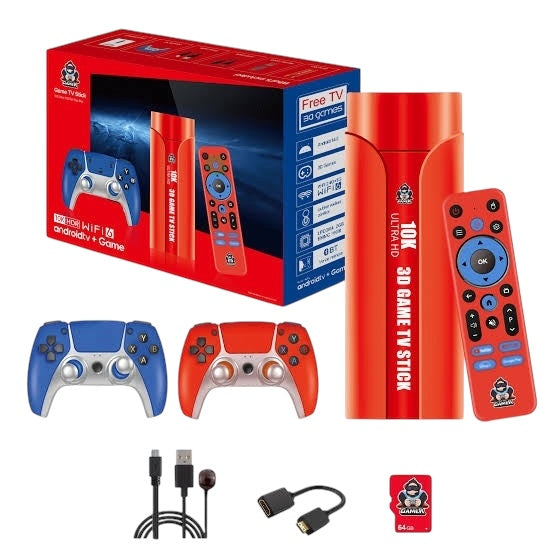 Consola G1 GameStick premium con N64 PSP PS1 Android Youtube Streaming