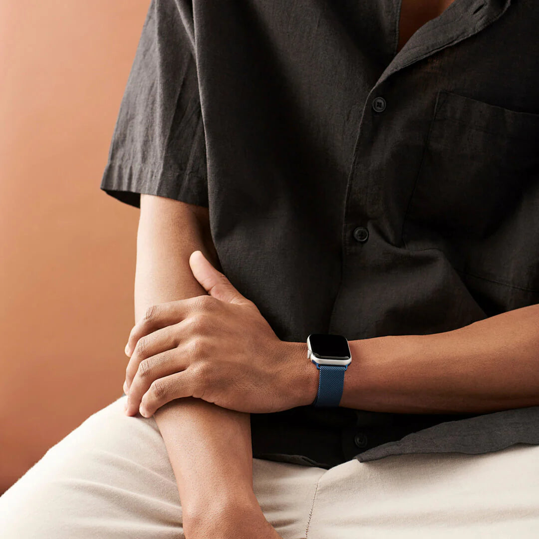 Correa malla Milanese acero inoxidable para Apple Watch
