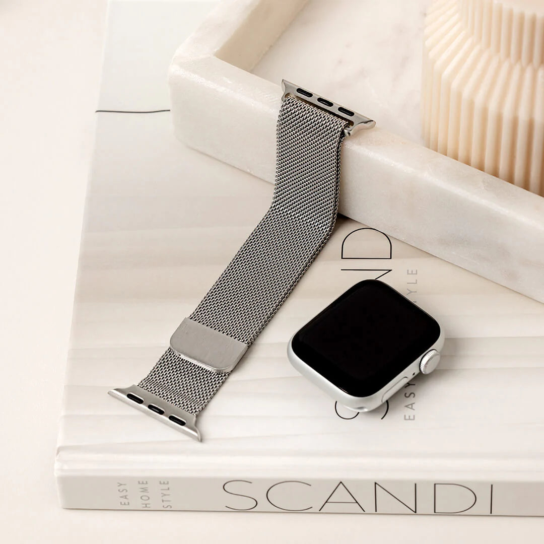 Correa malla Milanese acero inoxidable para Apple Watch
