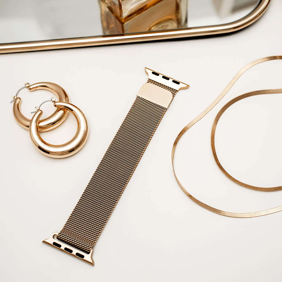 Correa malla Milanese acero inoxidable para Apple Watch